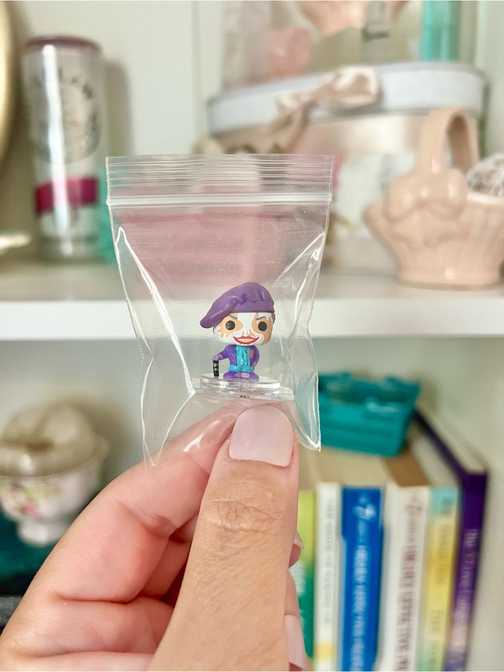 Funko Bitty Pop Batman 1989 Mime Joker Micro Figure DC Comics 1" Loose⁠